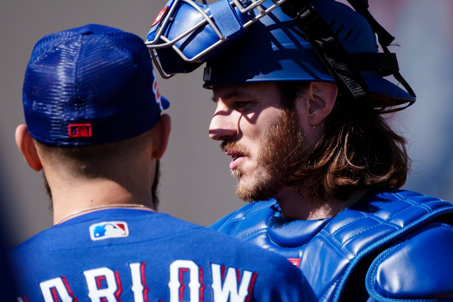 Rangers catcher Jonah Heim. (Photo by Texas Rangers)